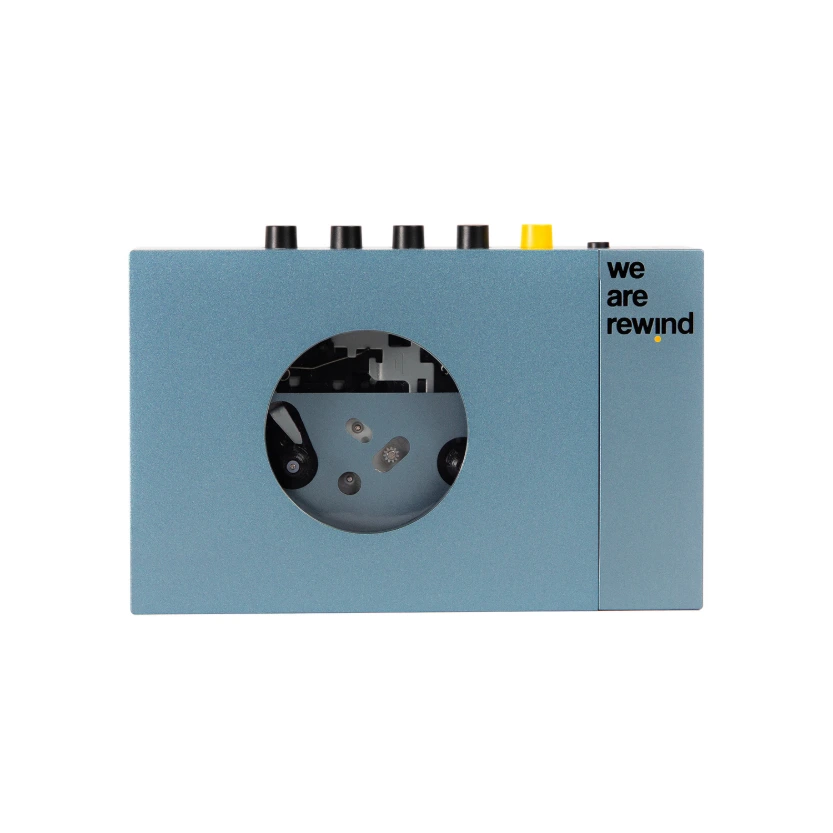 Cassette player We Are Rewind - blue